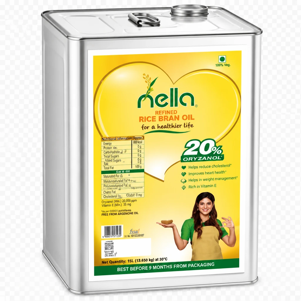 Nella 15kg bulk tin